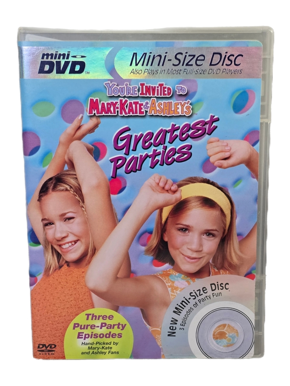 You're Invited to Mary-Kate & Ashley's Greatest Parties (Mini-DVD, 2005) *RARE
